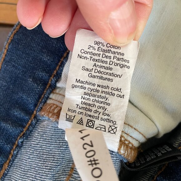 Madewell High-Rise Slim Boyjean - Embroidered Edition-Sz. 26 - Picture 6 of 15